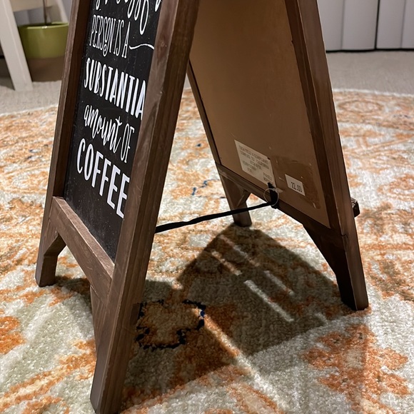 Behind Every Successful Person Is A Substantial Amount Of Coffee Sandwich Sign - Picture 4 of 10